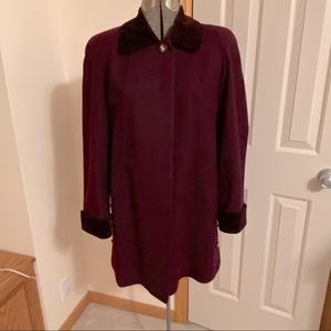 Alorna Plum Coat